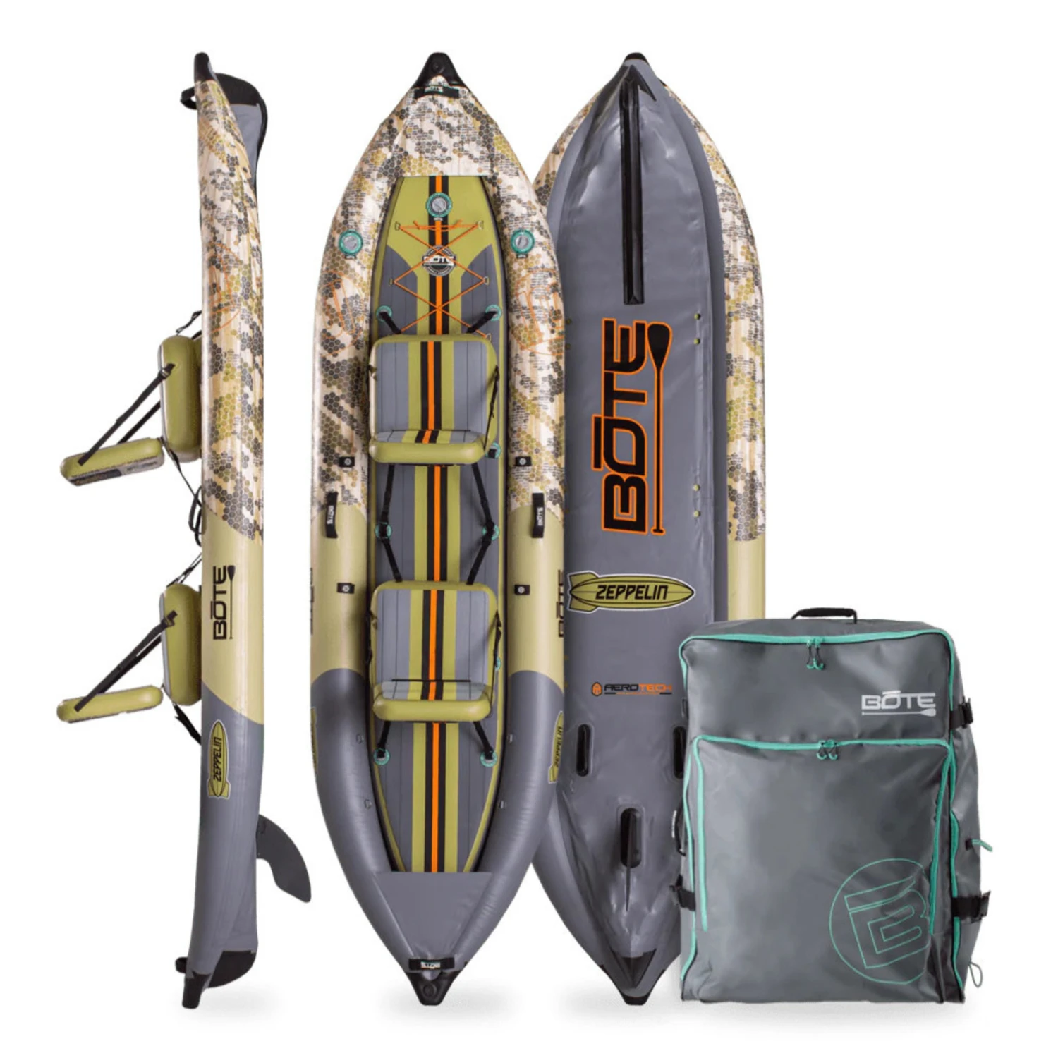 BOTE Zeppelin Aero 12′6″ Inflatable Kayak