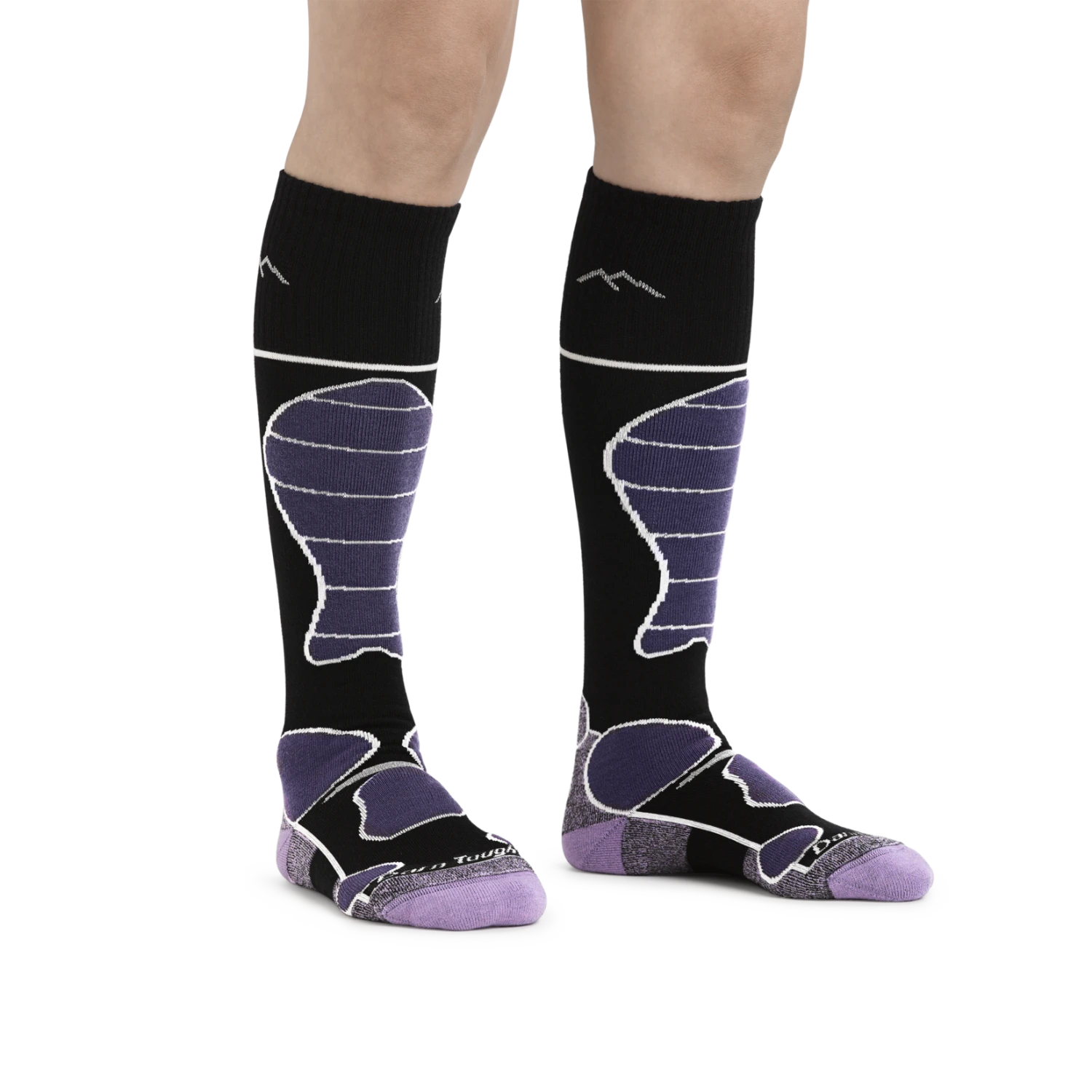 Darn Tough Women's Function 5 Over-the-Calf Midweight Ski & Snowboard Sock - Image 2