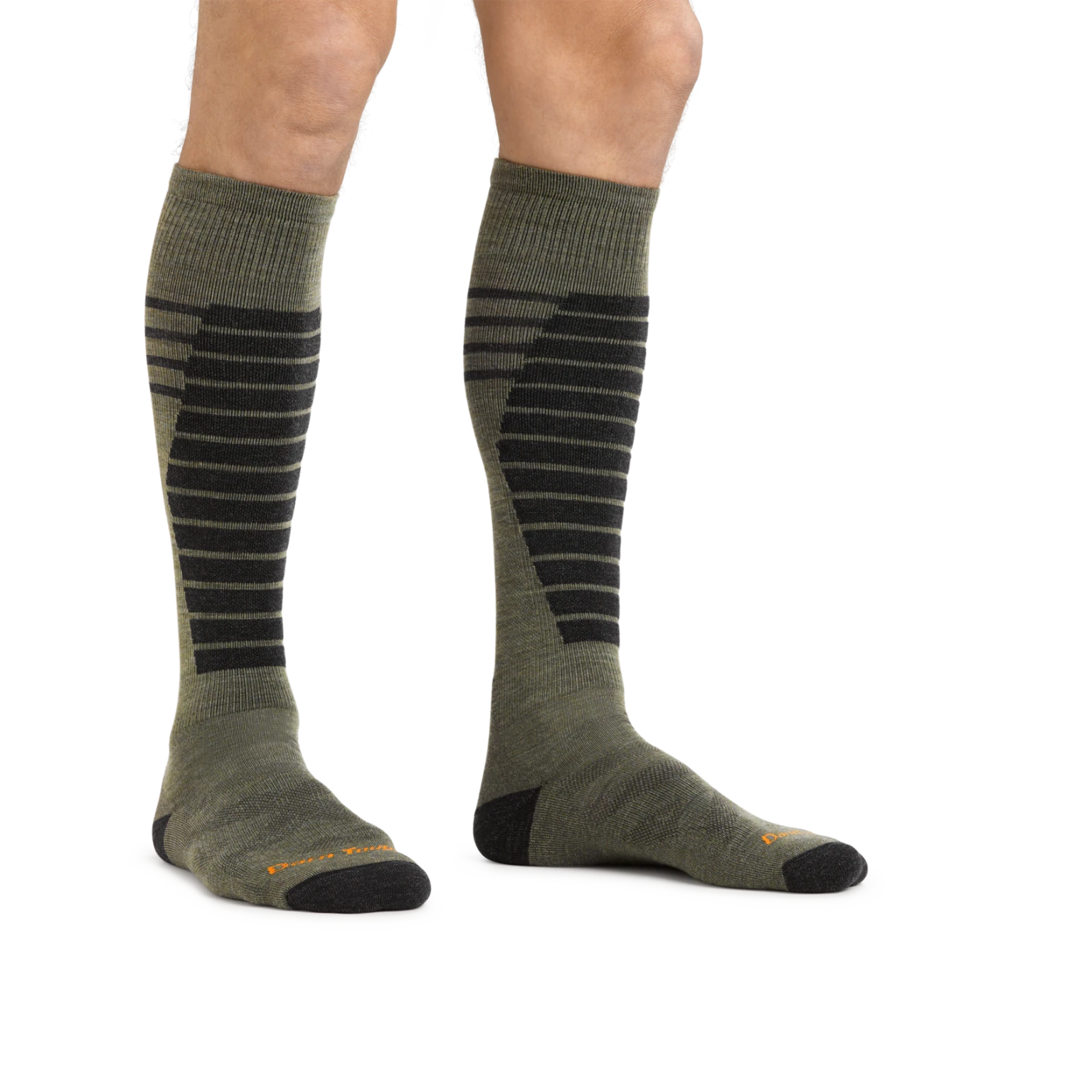 Darn Tough Men's Edge Over-the-Calf Midweight Ski & Snowboard Sock - Image 2