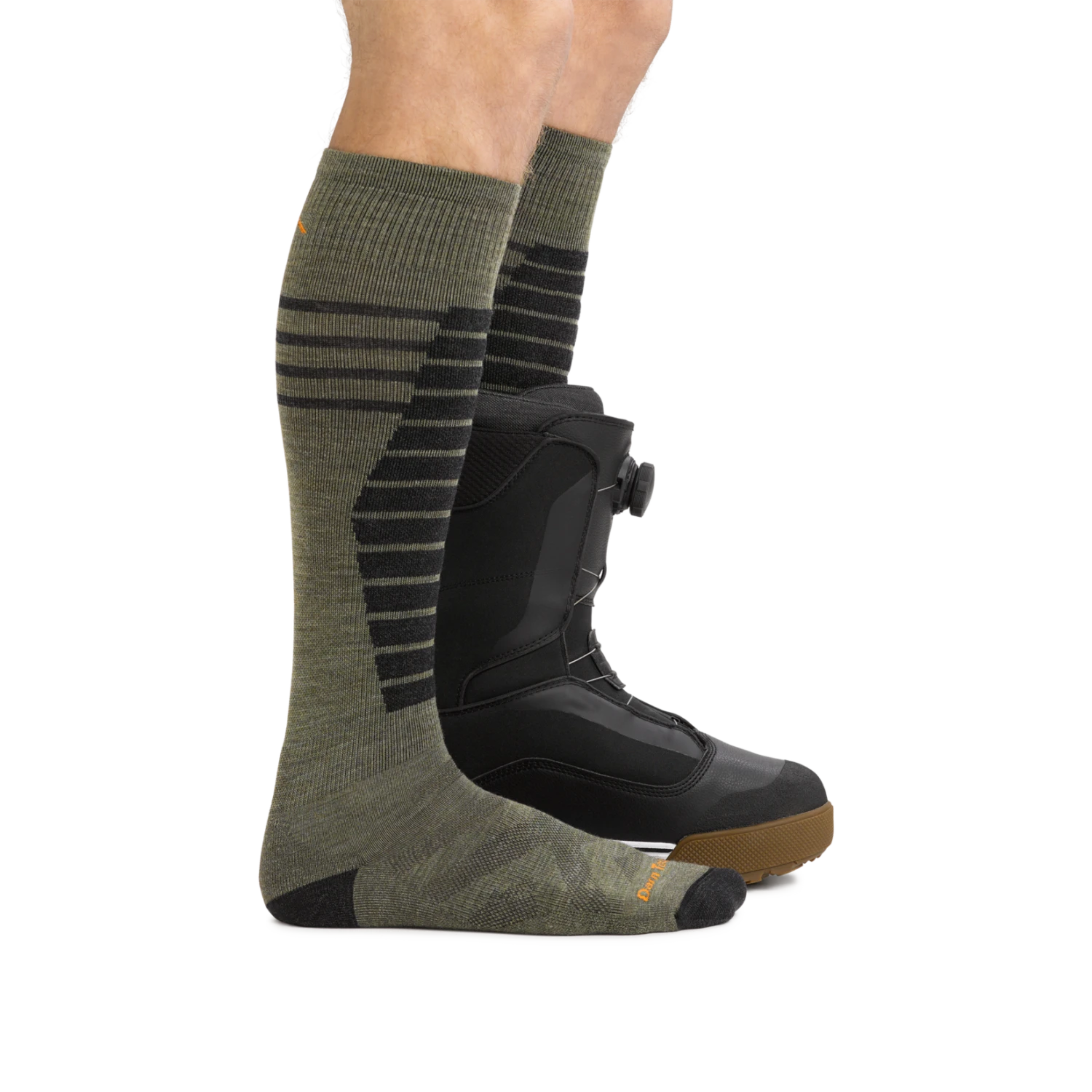 Darn Tough Men's Edge Over-the-Calf Midweight Ski & Snowboard Sock - Image 3