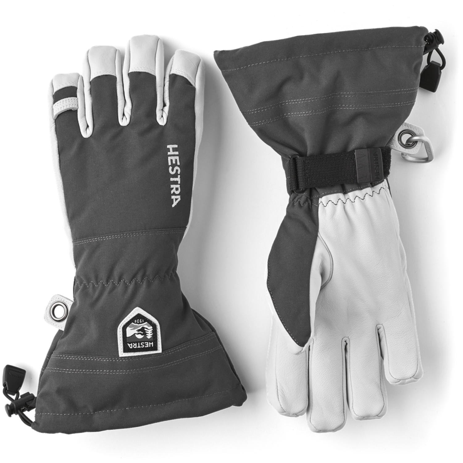 Hestra Alpine ProArmy Leather Heli Ski 5-finger - Image 2
