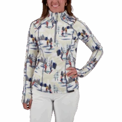 Obermeyer Women's Discover Baselayer 1/4 Zip