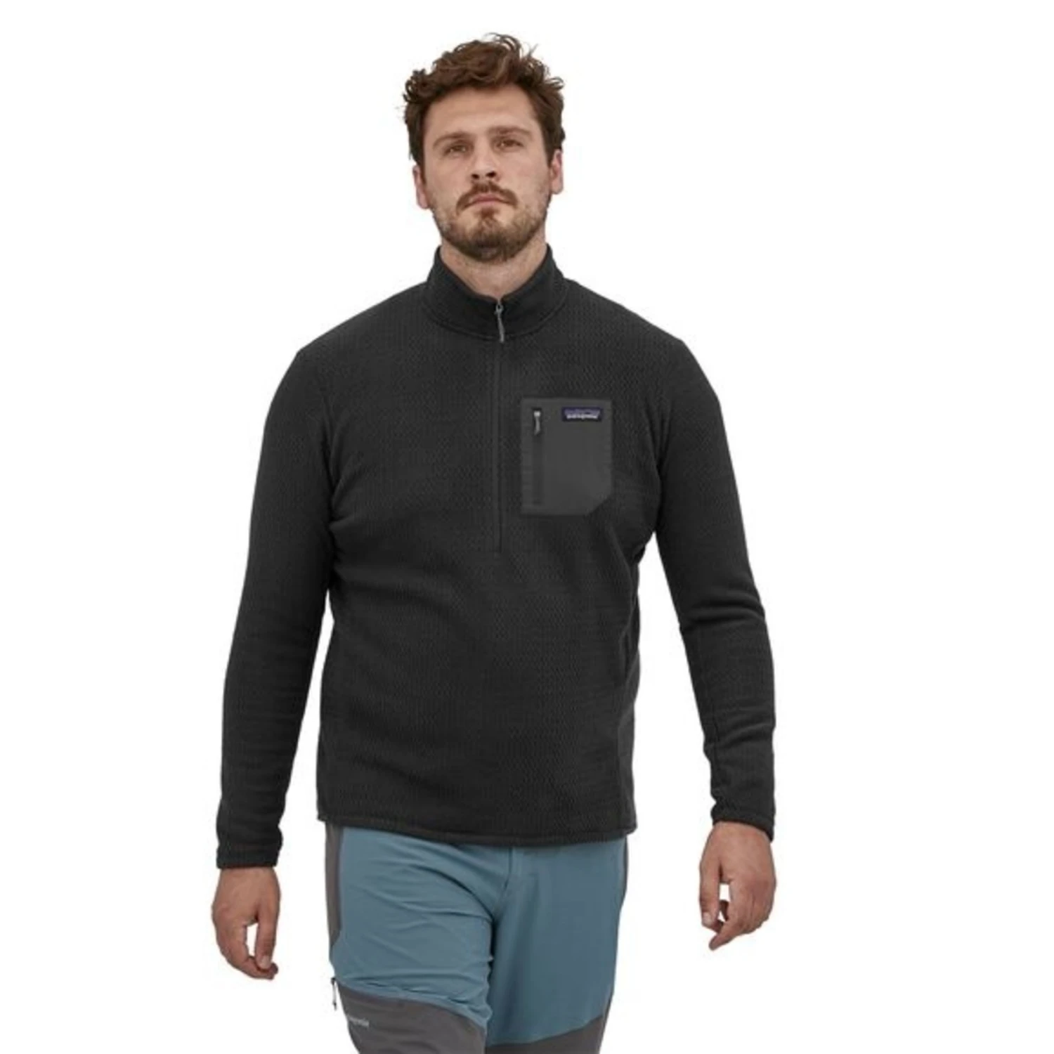 Patagonia Men's R1 Air Zip-Neck Fleece - Image 3